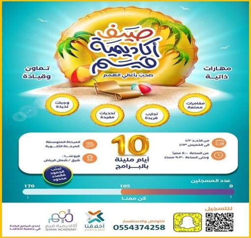 البرامج والمشاريع – جمعية أخلاقنا لتعزيز القيم